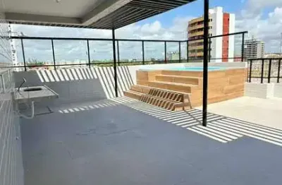 Cobertura duplex para venda em joão pessoa, aeroclube, 3 dormitórios, 1 suíte, 2 banheiros, 1 vaga