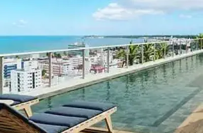 Apartamento para venda em joão pessoa, cabo branco, 2 dormitórios, 1 suíte, 2 banheiros, 1 vaga