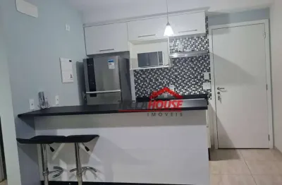 Apartamento com 1 dormitório para alugar, 38 m² por r$ 3.000,00/mês - jardim flor da montanha - guarulhos/sp