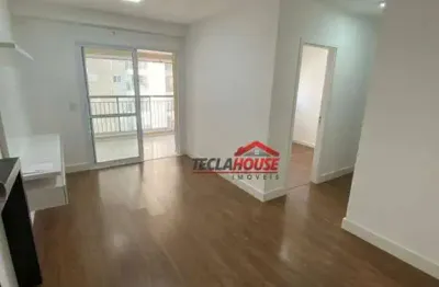 Apartamento com 2 dormitórios para alugar, 68 m² por r$ 4.080,00/mês - jardim flor da montanha - guarulhos/sp