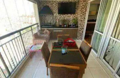 Apartamento com 3 dormitórios à venda, 122 m² por r$ 1.250.000,00 - jardim flor da montanha - guarulhos/sp