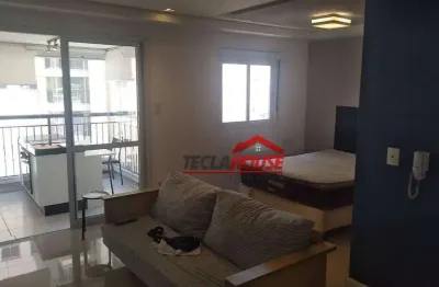Apartamento com 1 dormitório para alugar, 38 m² por r$ 3.000/mês - cidade maia