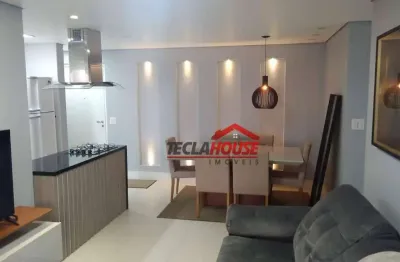 Apartamento com 2 dormitórios para alugar, 68 m² por r$ 5.000,00/mês - jardim flor da montanha - guarulhos/sp