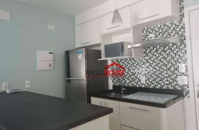 Apartamento com 1 dormitório para alugar, 38 m² por r$ 2.900,00/mês - jardim flor da montanha - guarulhos/sp