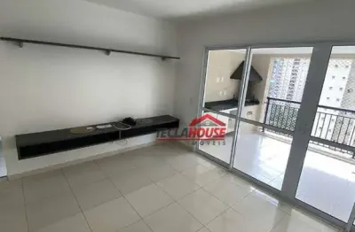 Apartamento com 2 dormitórios para alugar, 83 m² por r$ 4.200,00/mês - jardim flor da montanha - guarulhos/sp