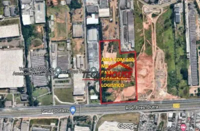 Área à venda, 100000 m² por r$ 180.000.000,00 - jardim presidente dutra - guarulhos/sp