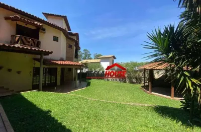Sobrado/ em condomínio fechado portal dos gramados com 5 dormitórios à venda, 450 m² por r$ 2.700.000 - portal dos gramados - guarulhos/sp