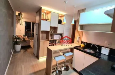 Flat com 1 dormitório à venda, 37 m² por r$ 390.000,00 - picanço - guarulhos/sp