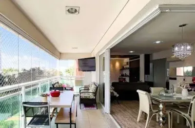 Apartamento de luxo com 3 suites na vila sao francisco