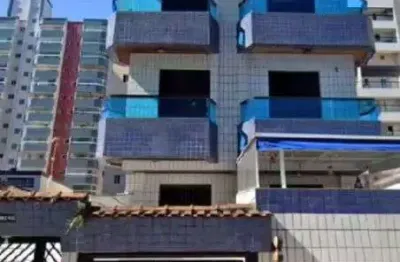 Apartamento garden a venda em praia grande, bairro ocian | 1 dormitorio, churrasqueira e area gourmet