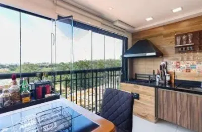 Lindo apartamento para alugar com armarios e varanda gourmet em osasco