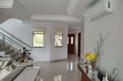 Casa de luxo com piscina e area gourmet em condominio no tanquinho - santana de parnaiba