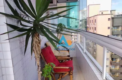Apartamento com 2 dormitórios à venda, 88 m² por r$ 650.000,00 - vila guilhermina - praia grande/sp