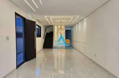Sobrado com 4 dormitórios à venda, 160 m² por r$ 1.190.000,00 - vila guilhermina - praia grande/sp