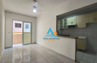 Apartamento com 1 dormitório à venda, 42 m² por r$ 300.000,00 - vila guilhermina - praia grande/sp