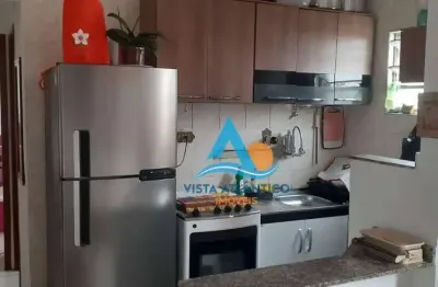 Apartamento com 1 dormitório à venda, 44 m² por r$ 210.000,00 - aviação - praia grande/sp