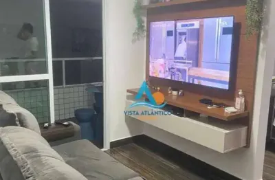 Apartamento com 2 quartos à venda, 69 m² por r$ 465.000 - vila guilhermina - praia grande/sp