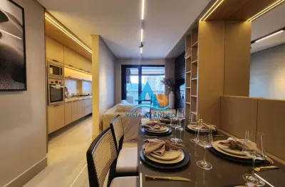 Apartamento novo com 2 dormitórios à venda, 69 m² por r$ 546.080 - aviação - praia grande/sp