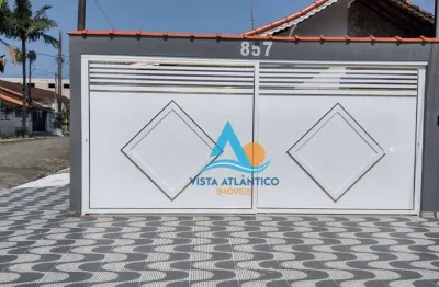 Casa com 2 dormitórios à venda, 48 m² por r$ 425.000,00 - maracanã - praia grande/sp