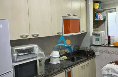 Apartamento com 1 dormitório à venda, 55 m² por r$ 310.000,00 - caiçara - praia grande/sp