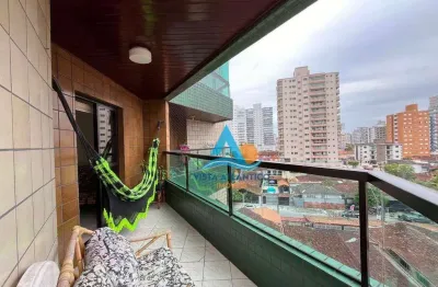 Apartamento com 1 dormitório à venda, 73 m² por r$ 380.000,00 - tupi - praia grande/sp