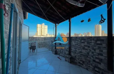 Casa com 2 dormitórios à venda, 55 m² por r$ 255.000,00 - tupi - praia grande/sp