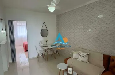 Apartamento com 1 dormitório à venda, 47 m² por r$ 275.000,00 - vila guilhermina - praia grande/sp