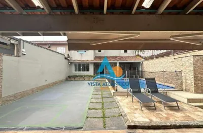 Casa com 3 dormitórios à venda, 211 m² por r$ 890.000,00 - jardim real - praia grande/sp