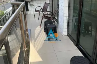 Apartamento com 3 dormitórios à venda, 239 m² por r$ 950.000 - vila tupi - praia grande/sp