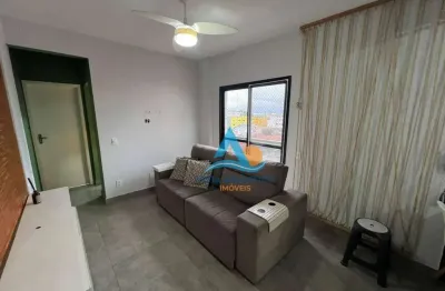 Apartamento com 1 dormitório à venda, 48 m² por r$ 268.000,00 - vila guilhermina - praia grande/sp