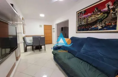 Apartamento com 2  quartos à venda, 80 m² por r$ 590.000 - vila guilhermina - praia grande/sp