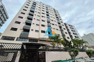 Apartamento com 2 dormitórios à venda, 85 m² por r$ 370.000,00 - aviação - praia grande/sp
