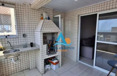 Apartamento com 3 dormitórios à venda, 101 m² por r$ 595.000,00 - vila assunção - praia grande/sp