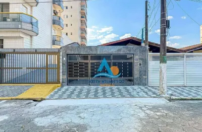 Casa com 2 dormitórios à venda por r$ 568.000,00 - tupi - praia grande/sp
