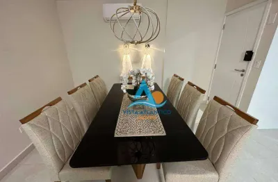 Apartamento com 2 dormitórios à venda, 76 m² por r$ 850.000,00 - boqueirão - praia grande/sp
