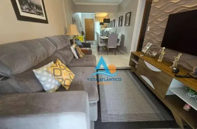 Apartamento com 2 dormitórios à venda, 90 m² por r$ 520.000,00 - tupi - praia grande/sp