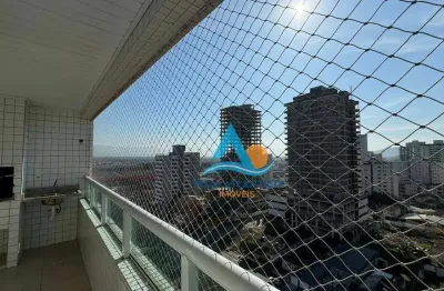 Apartamento com 2 dormitórios à venda, 74 m² por r$ 470.000,00 - vila guilhermina - praia grande/sp
