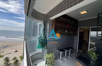 Apartamento com 2 dormitórios à venda, 67 m² por r$ 700.000,00 - caiçara - praia grande/sp