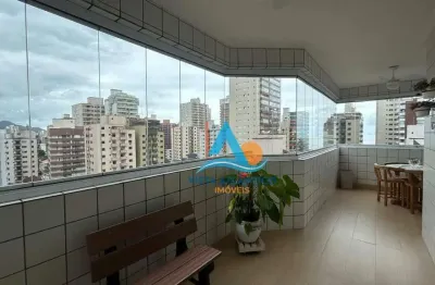 Cobertura com 3 dormitórios à venda, 140 m² por r$ 680.000,00 - aviação - praia grande/sp