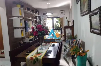 Apartamento de 2 quartos e varanda gourmet perto da praia na aviação em praia grande/sp