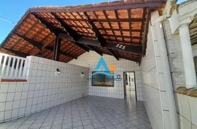 Casa com 1 dormitório e edícula à venda por r$ 350.000 - solemar - praia grande/sp