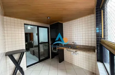 Apartamento com 2 dormitórios à venda, 67 m² por r$ 425.000,00 - aviação - praia grande/sp