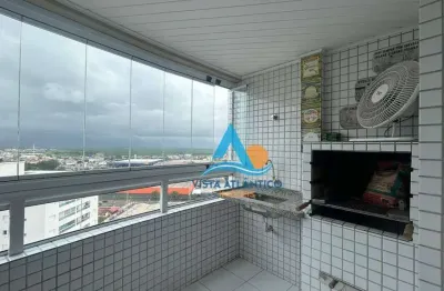 Apartamento à venda, 74 m² por r$ 480.000,00 - vila guilhermina - praia grande/sp