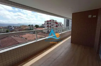 Novo apartamento com 2 suítes à venda, 91 m² por r$ 570.000 - tupi - praia grande/sp