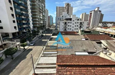 Apartamento com 1 dormitório à venda, 50 m² por r$ 240.000,00 - vila guilhermina - praia grande/sp