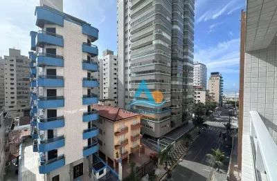 Apartamento com 1 dormitório à venda, 51 m² por r$ 319.000 - tupi - praia grande/sp