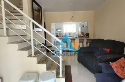 Sobrado com 2 dormitórios à venda, 111 m² por r$ 650.000,00 - vila guilhermina - praia grande/sp