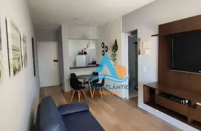 Apartamento com 2 dormitórios, sacada vista mar, à venda, 63 m² por r$ 350.000 - aviação - praia grande/sp