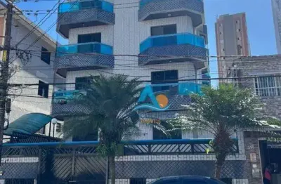 Apartamento com 1 dormitório à venda, 50 m² por r$ 275.000 - vila guilhermina - praia grande/sp