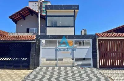 Casa térrea com 2 dormitórios à venda, 75 m² por r$ 365.000 - balneário pires - praia grande/sp